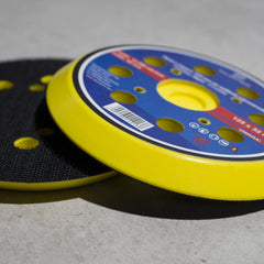 Schleifteller Ø 125mm mit Klettbefestigung für Exzenterschleifer