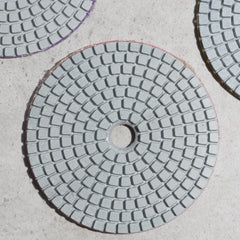 Diamantscheibensatz zum Schleifen und Polieren von Steingut, Sinterfliesen und Keramiken