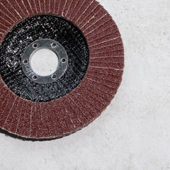 Fächerschleifscheibe 125 mm Satz mit P36, P60, P80, P100, P120 - 10 Stück