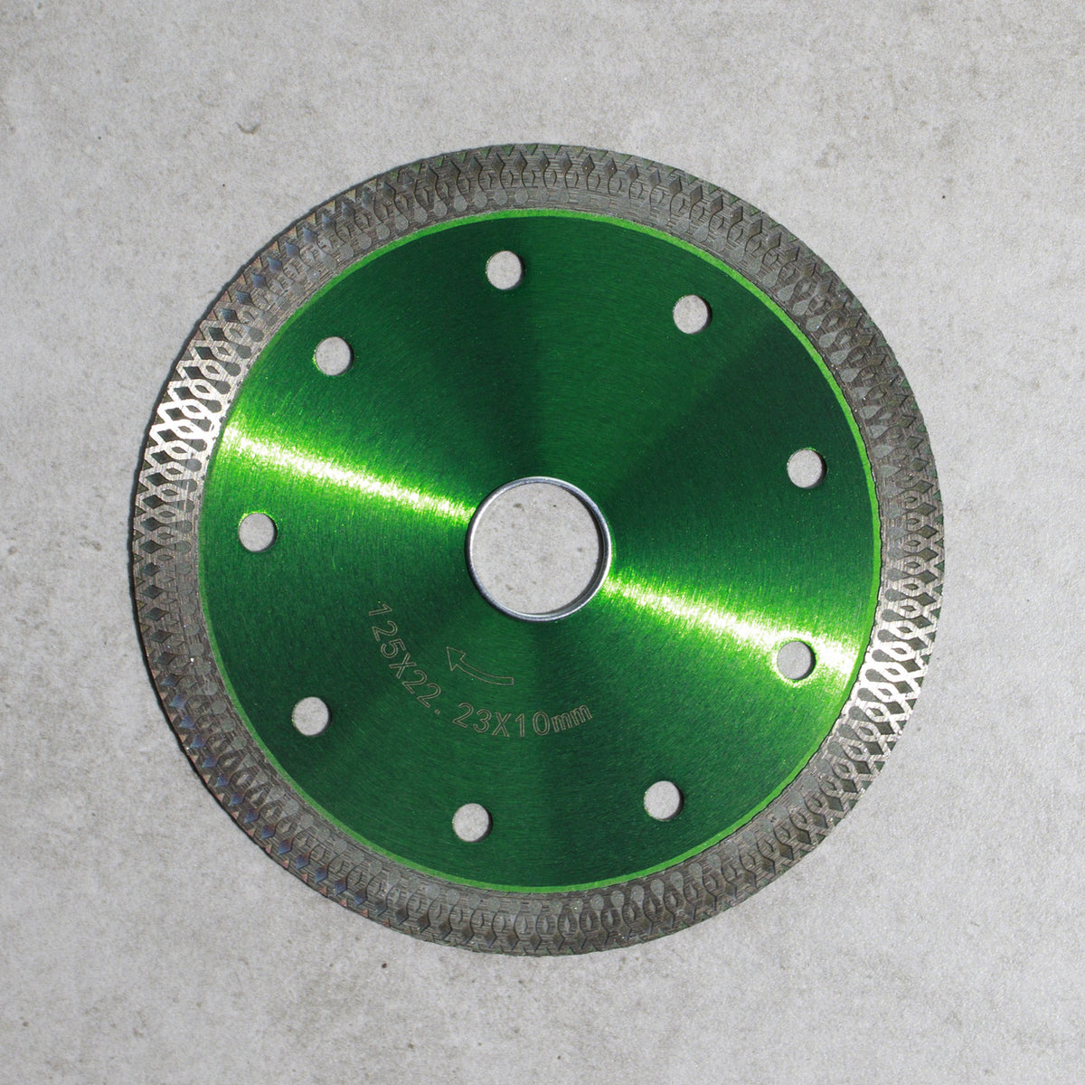 Diamantscheibe für Fliesen und Feinsteinzeug 125 mm